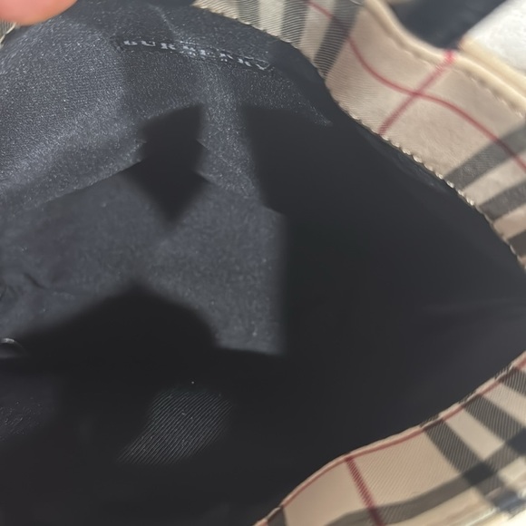 Burberry Beige Checkered Women's Bag - Picture 6 of 9